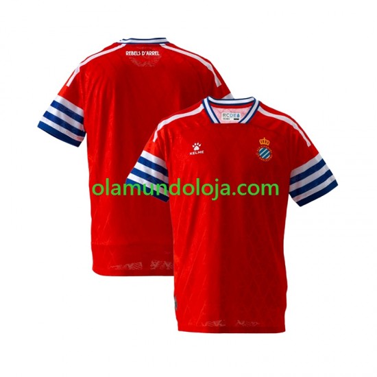 Camisola RCD Espanyol Homem Equipamento Segundo 2026-2027 Manga Curta